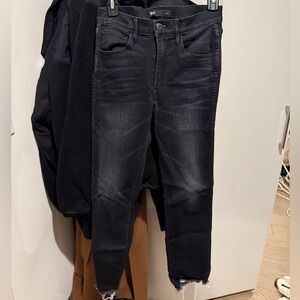 3x1 Black Ankle Cropped Pants